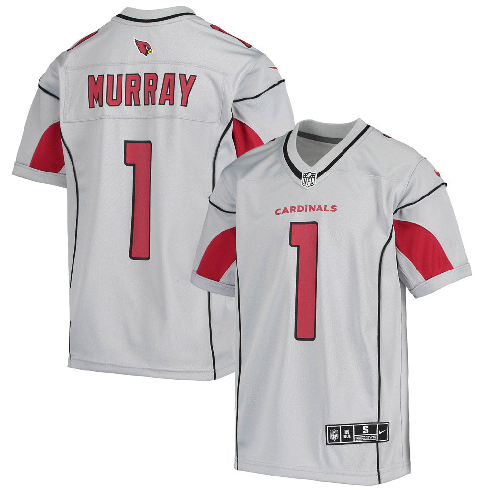 Youth Arizona Cardinals Kyler Murray Inverted Team Game Jersey Silver