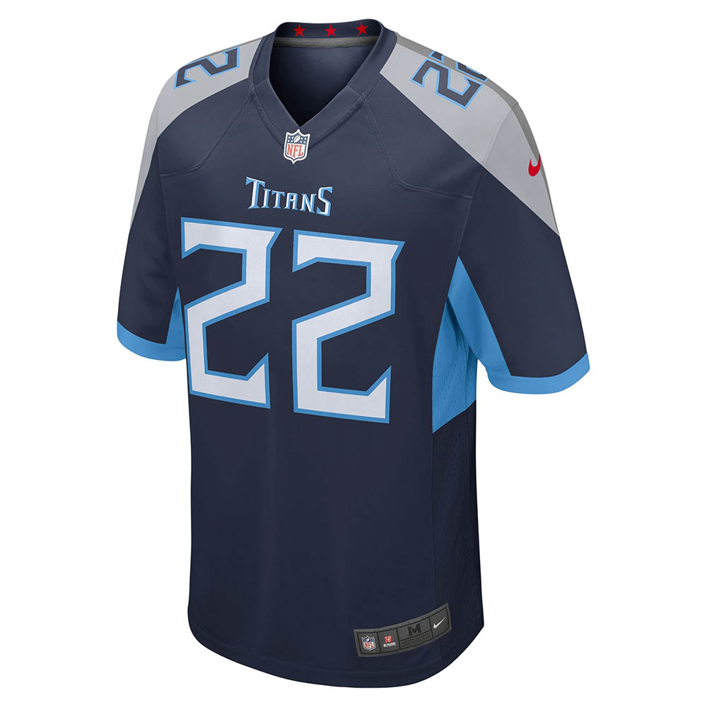 Men's Tennessee Titans Derrick Henry Player Game Jersey Navy